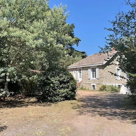 No000-03f- En Pierre Dans Le Bois De La Chaise Pour 8 Pers- Noirmoutier En L'ile Willa